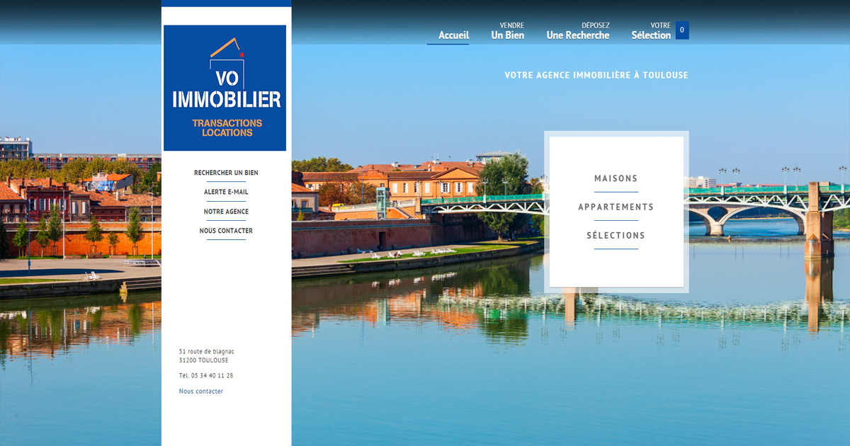 Logo de l'agence V . O Immobilier